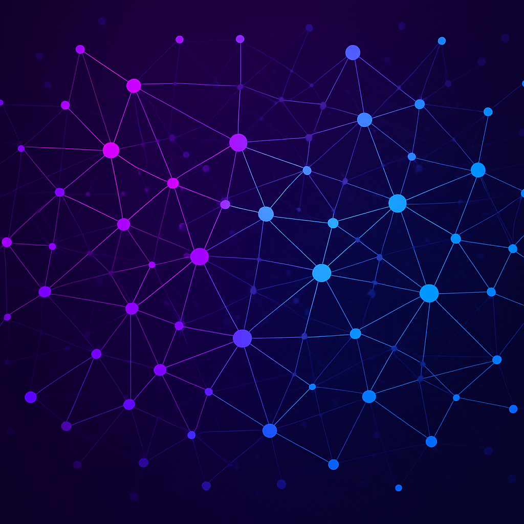 AI network visualization